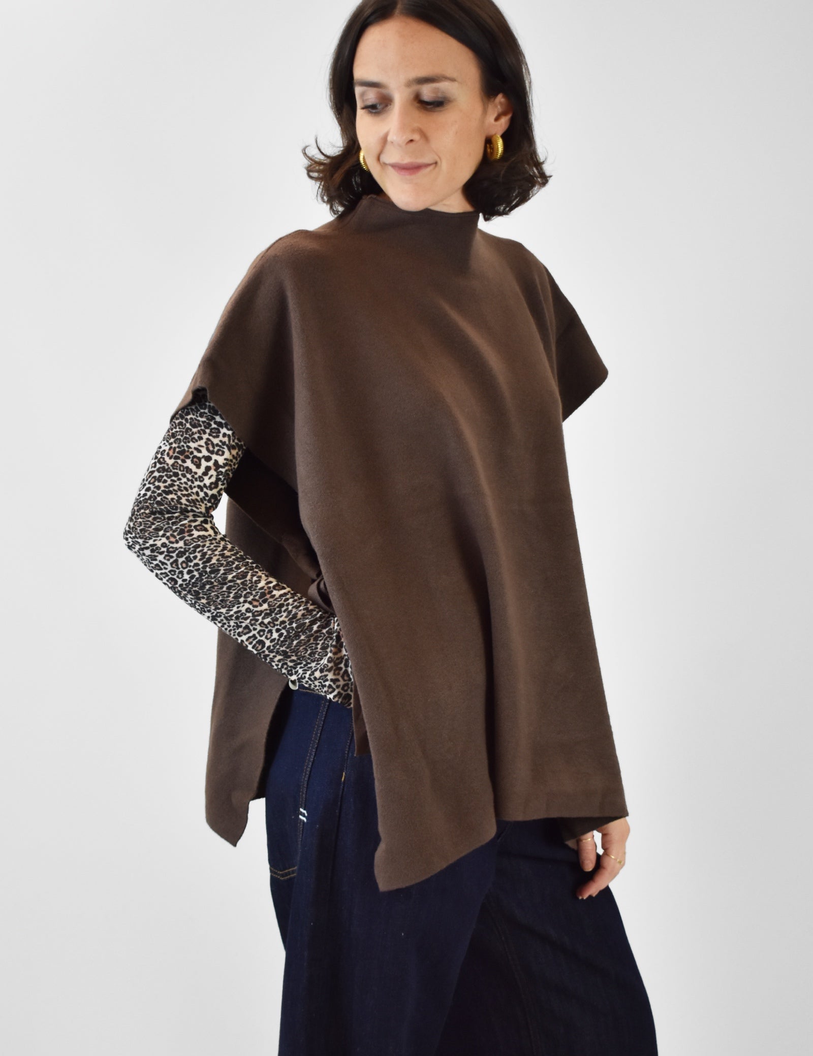 Gilet con spacchi