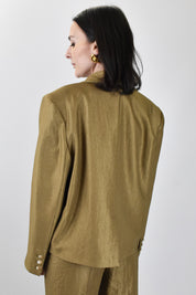 Giacca corta monopetto