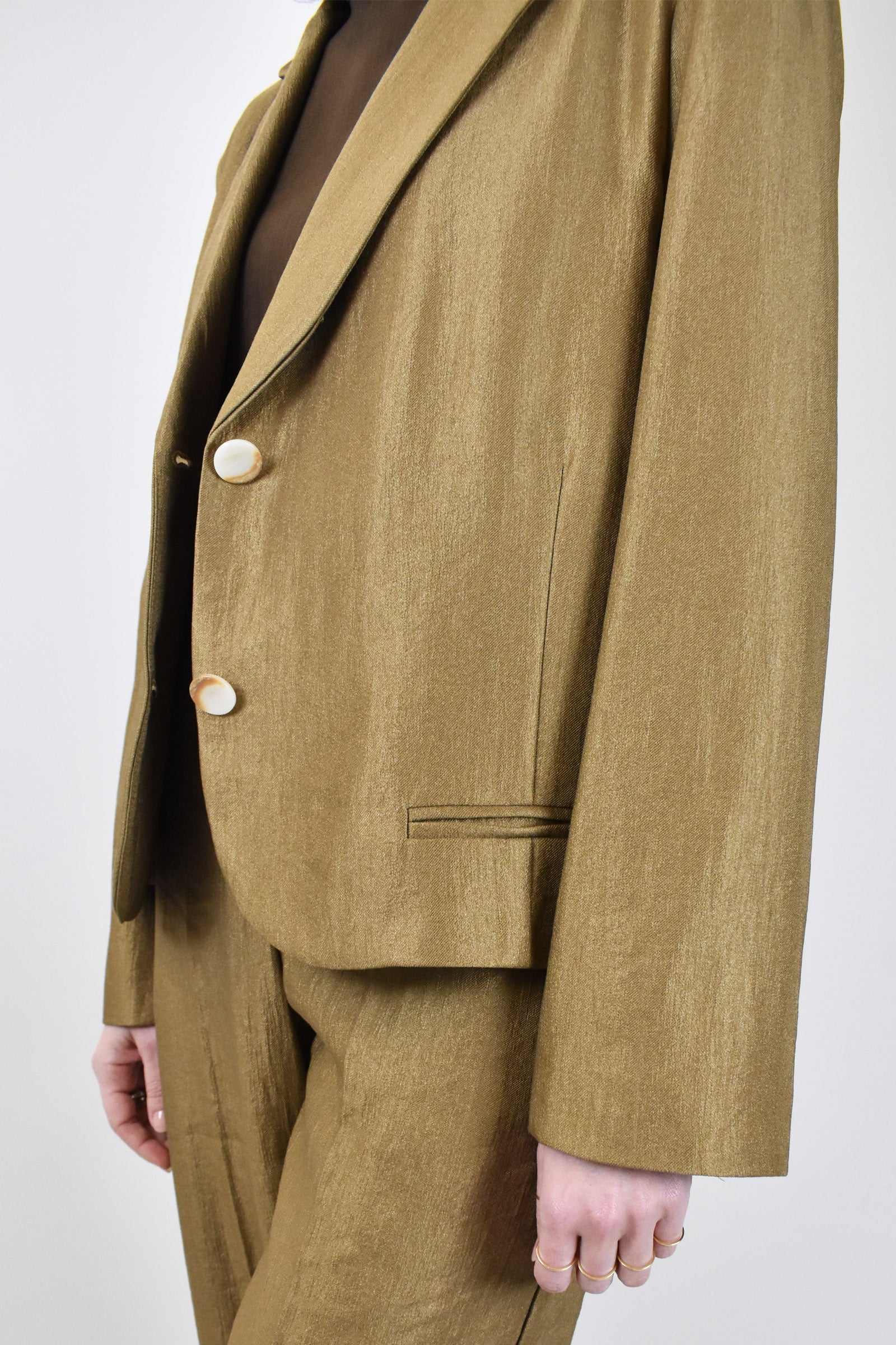 Giacca corta monopetto