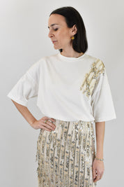 T-Shirt con paillettes