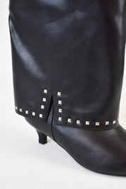 Stivale kitten con borchie