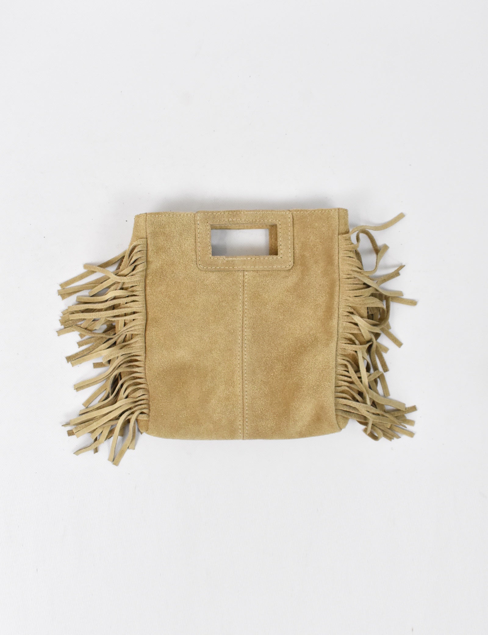 Borsa suede frange AMY