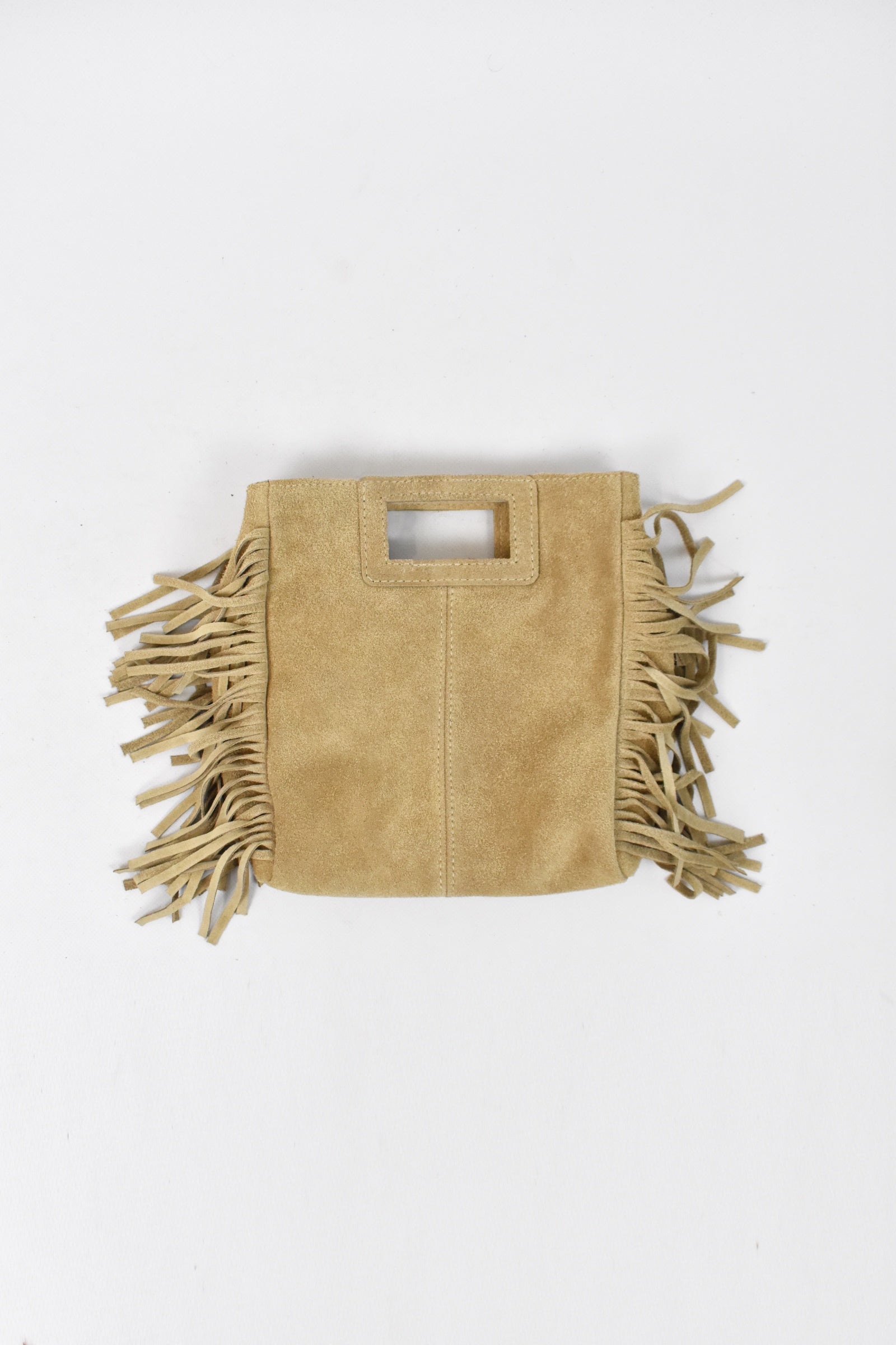 Borsa suede frange AMY