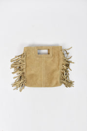 Borsa suede frange AMY