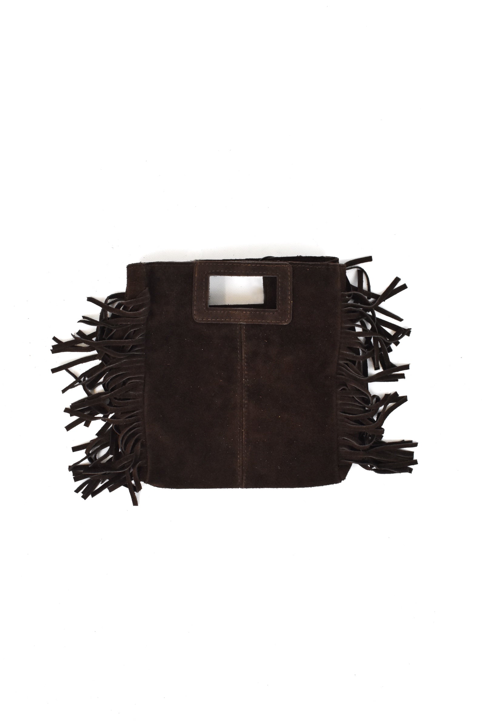 Borsa suede frange AMY