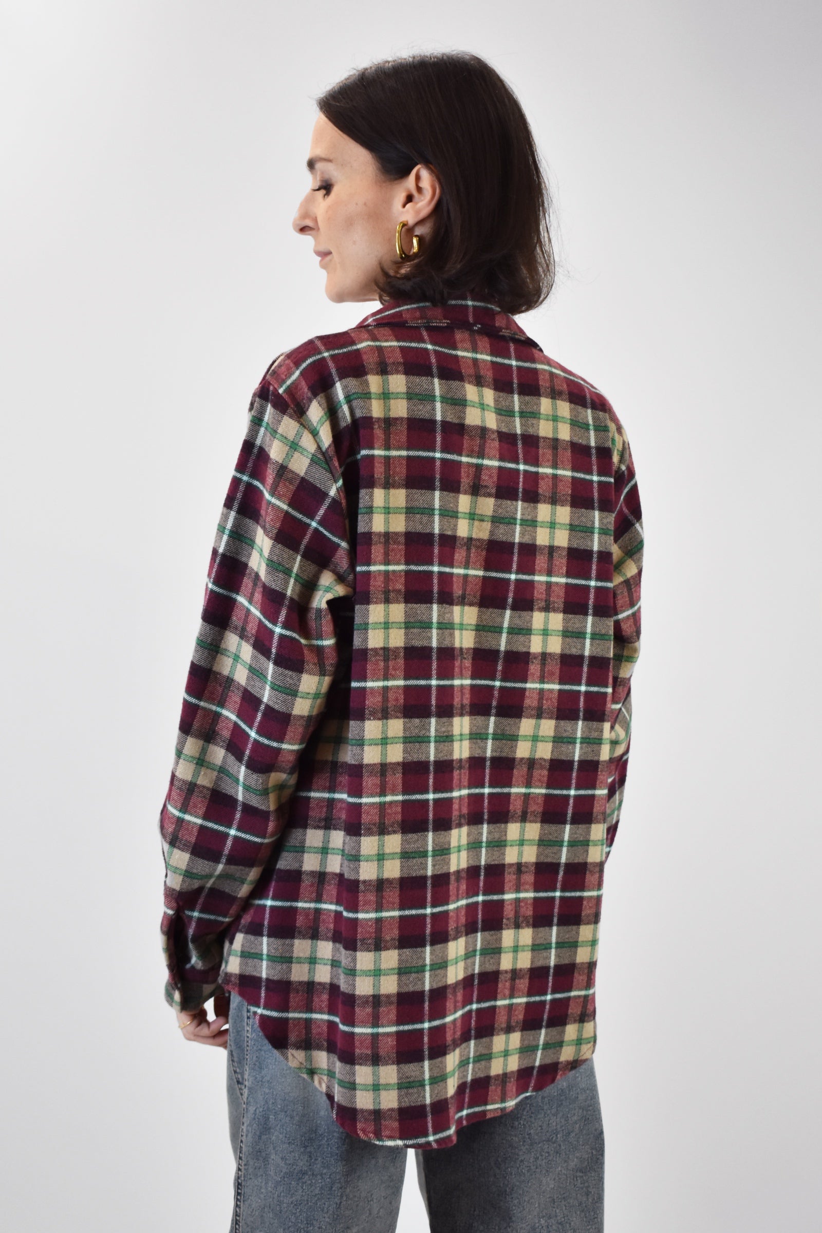 Camicia quadri flanella