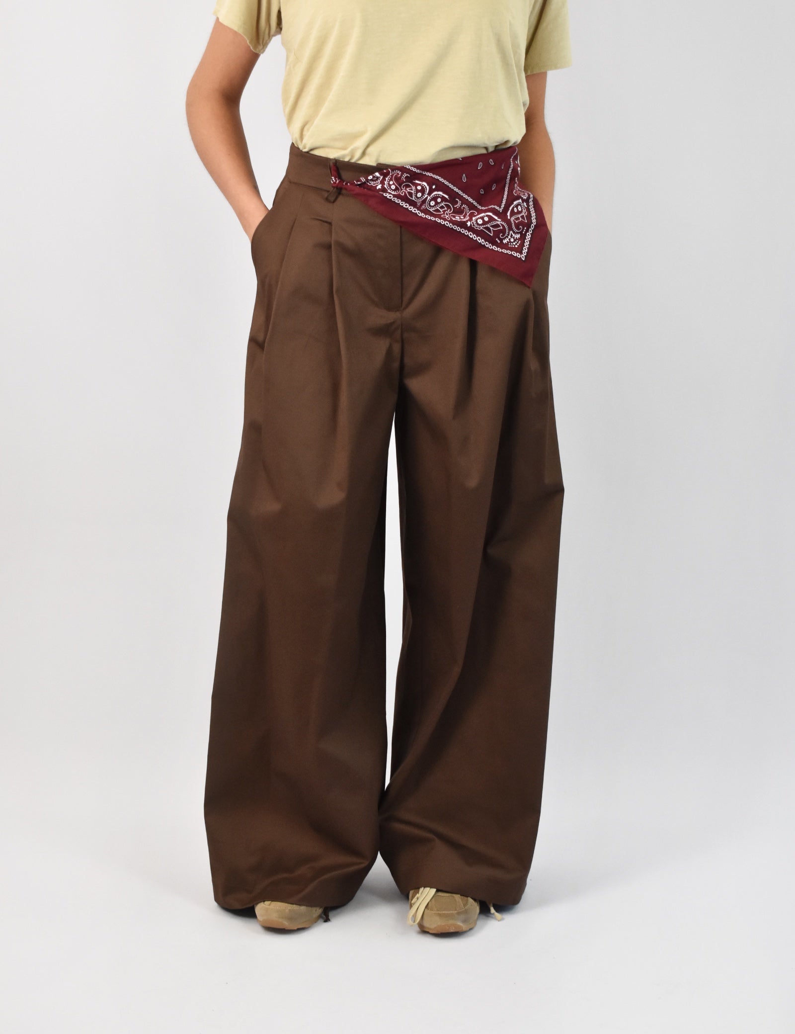 Pantalone palazzo bandana