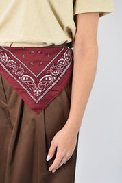 Pantalone palazzo bandana