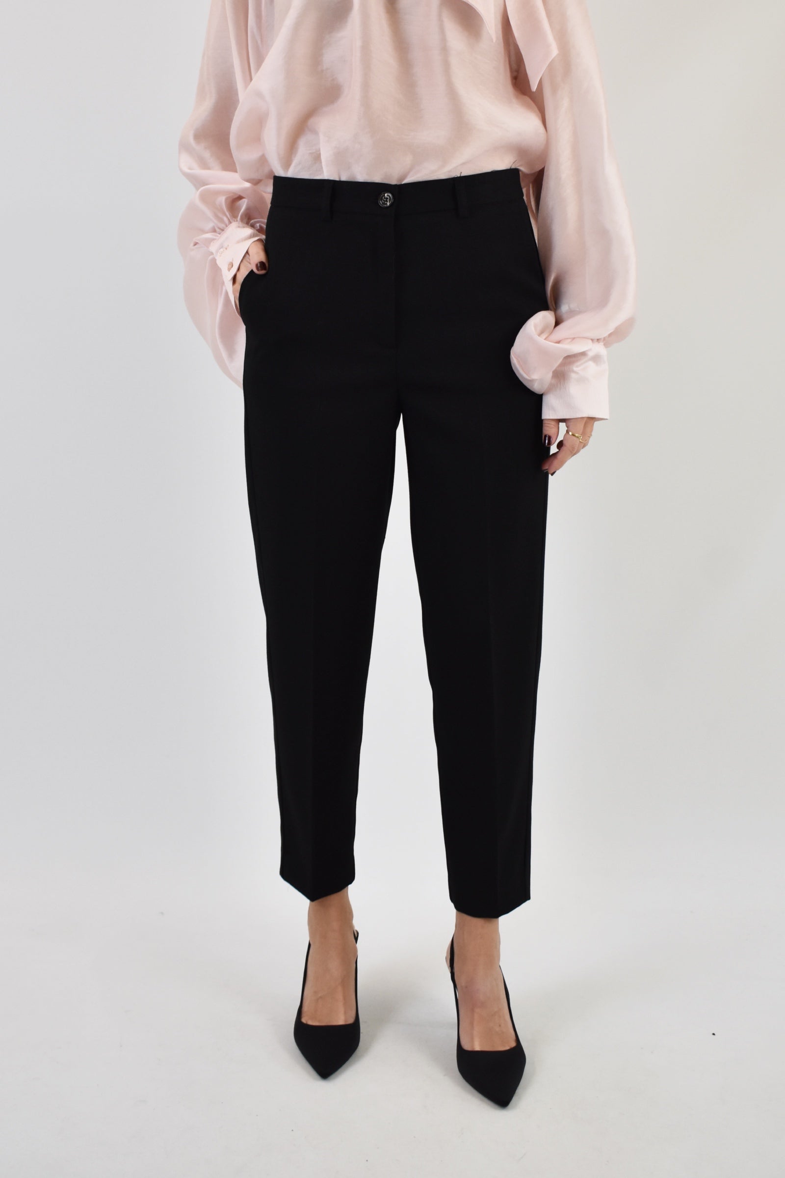 Pantalone dritto caviglia