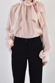 Camicia fiocco tencell