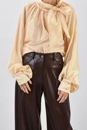 Camicia fiocco tencell