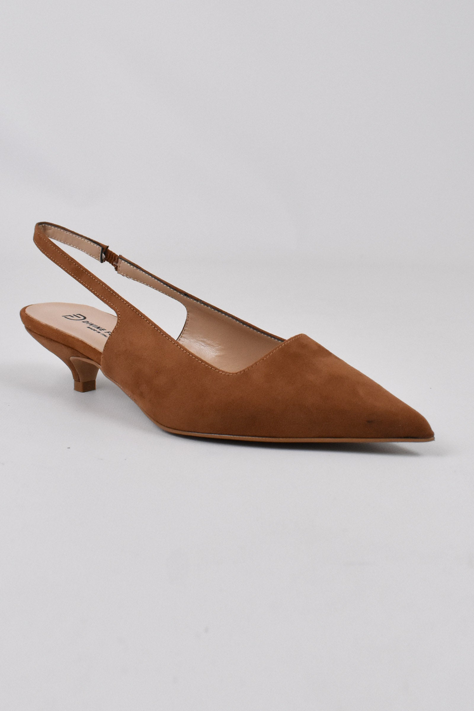 Slingback a punta