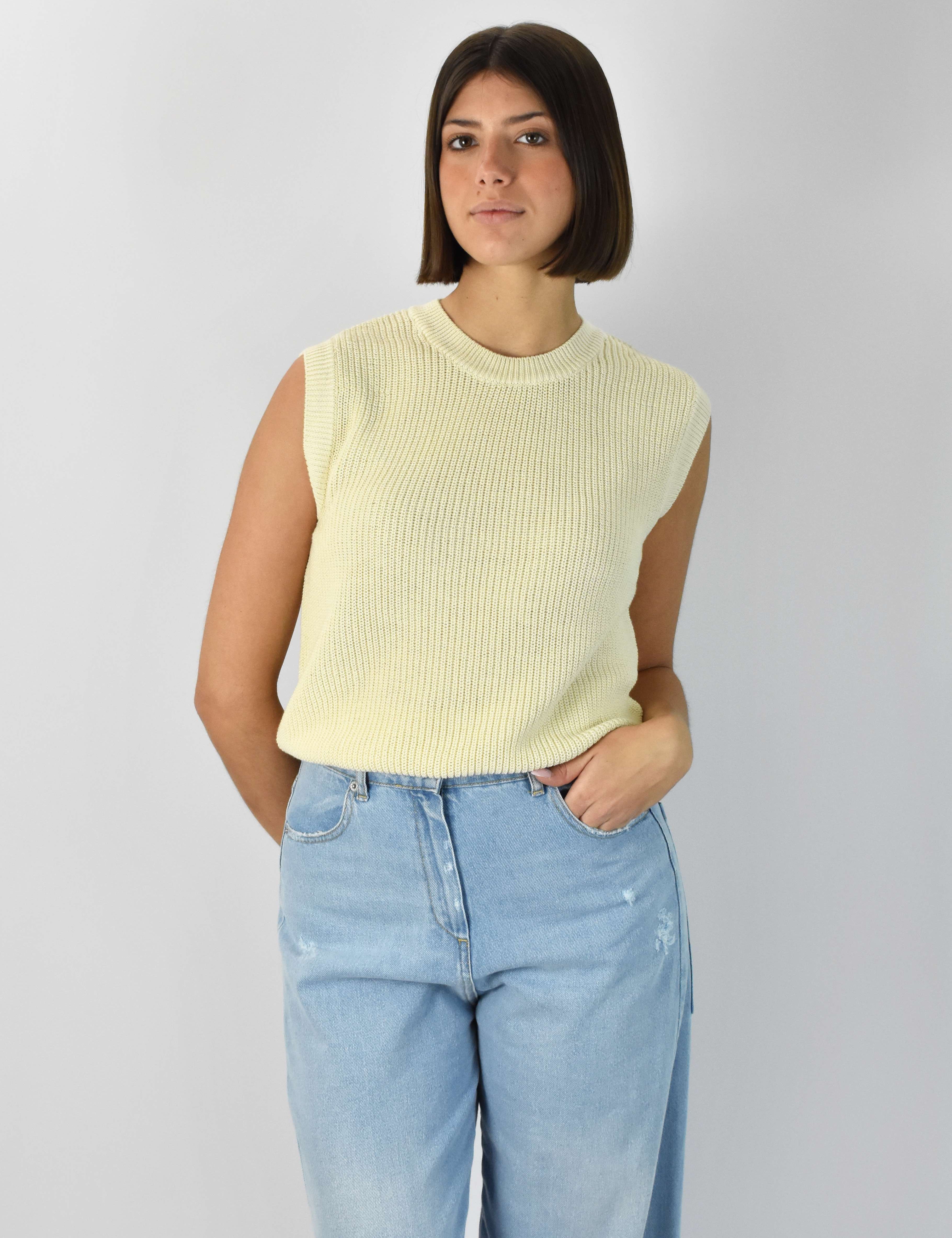 Gilet giricollo