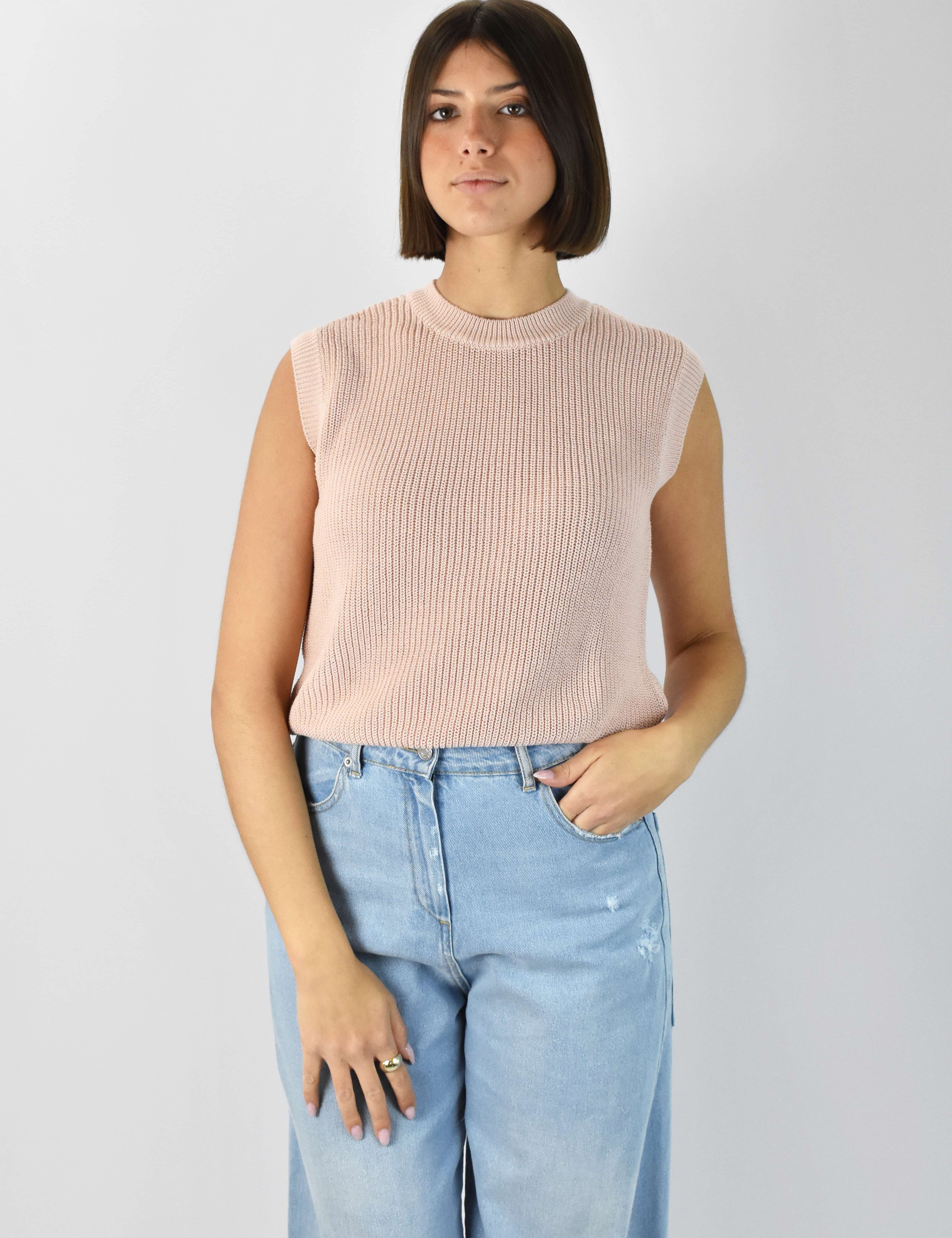 Gilet giricollo