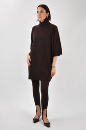 Maxi maglia misto cashmere