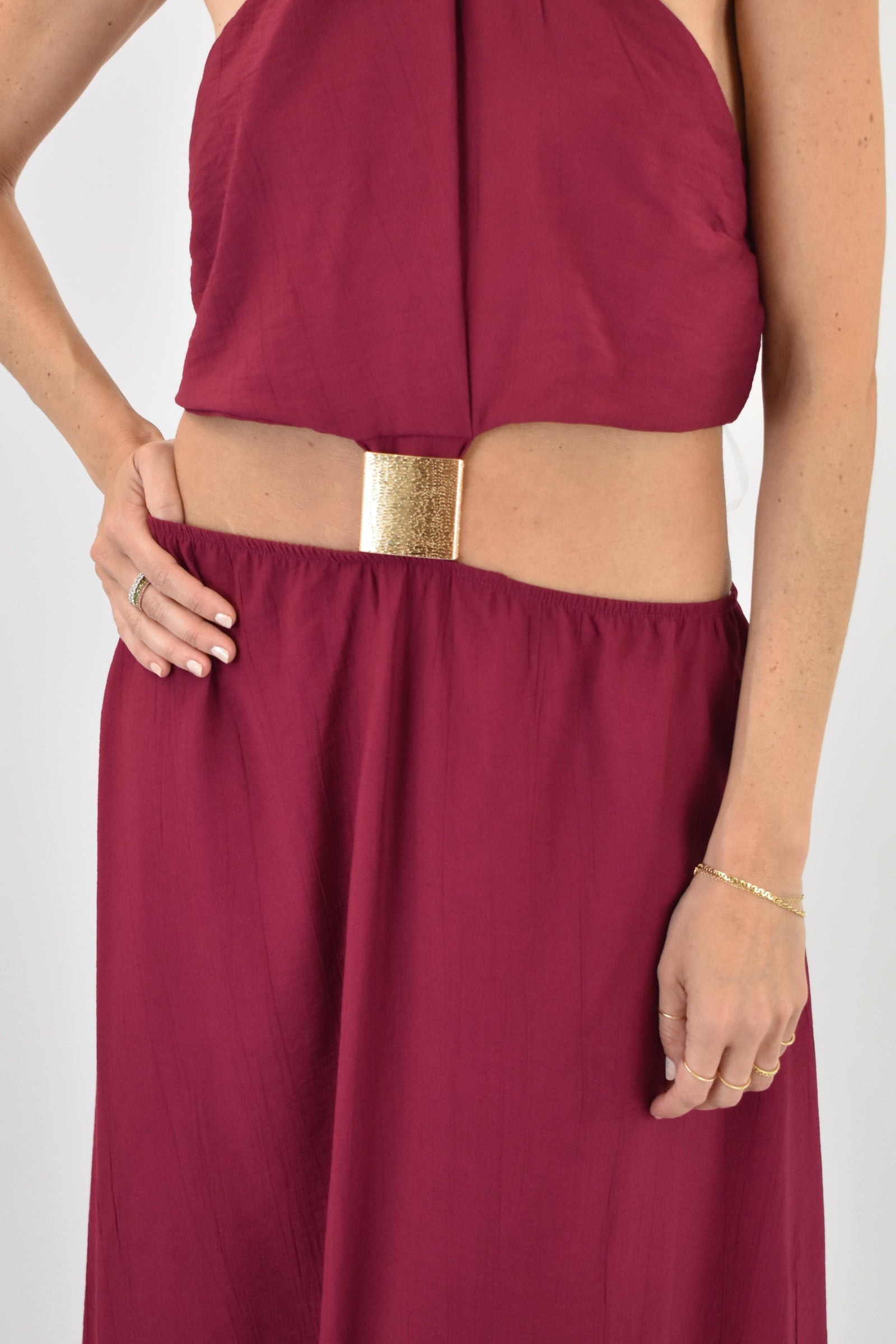 Abito cut-out gioiello JASMINE