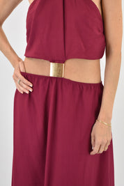 Abito cut-out gioiello JASMINE