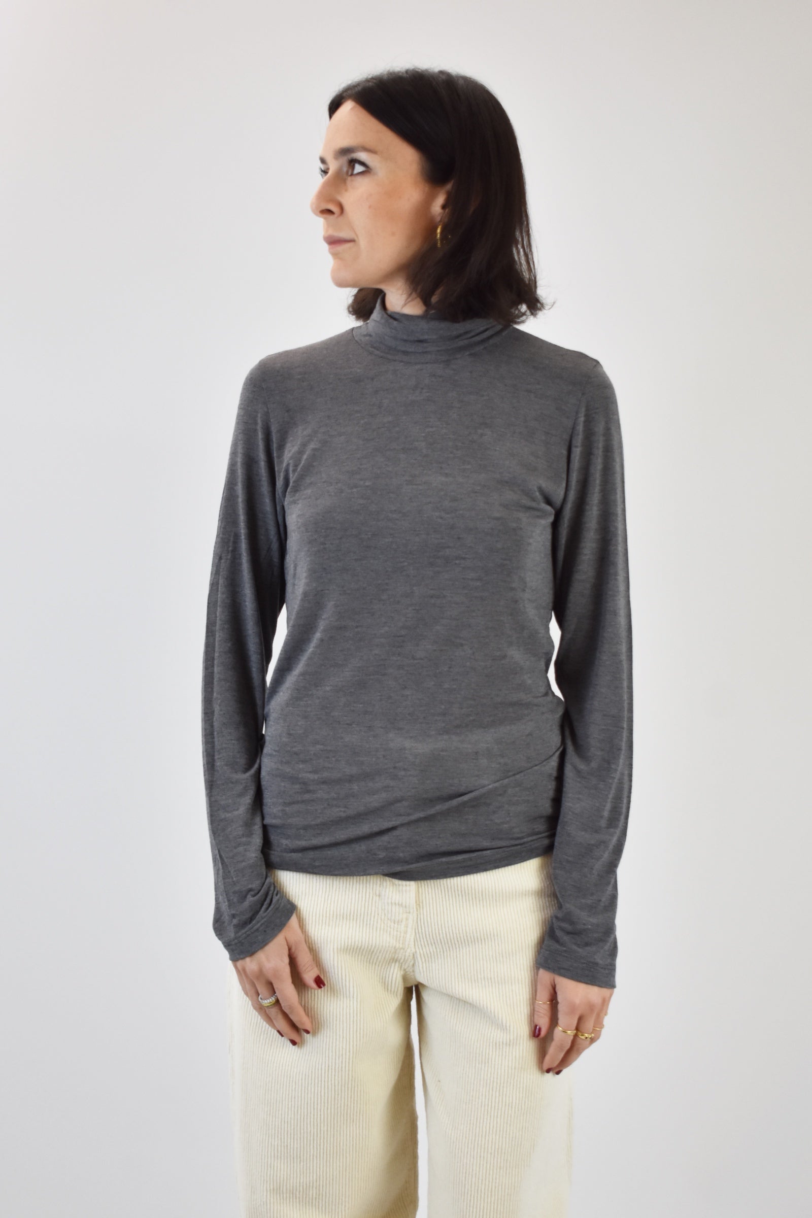 Lupetto misto cachemire