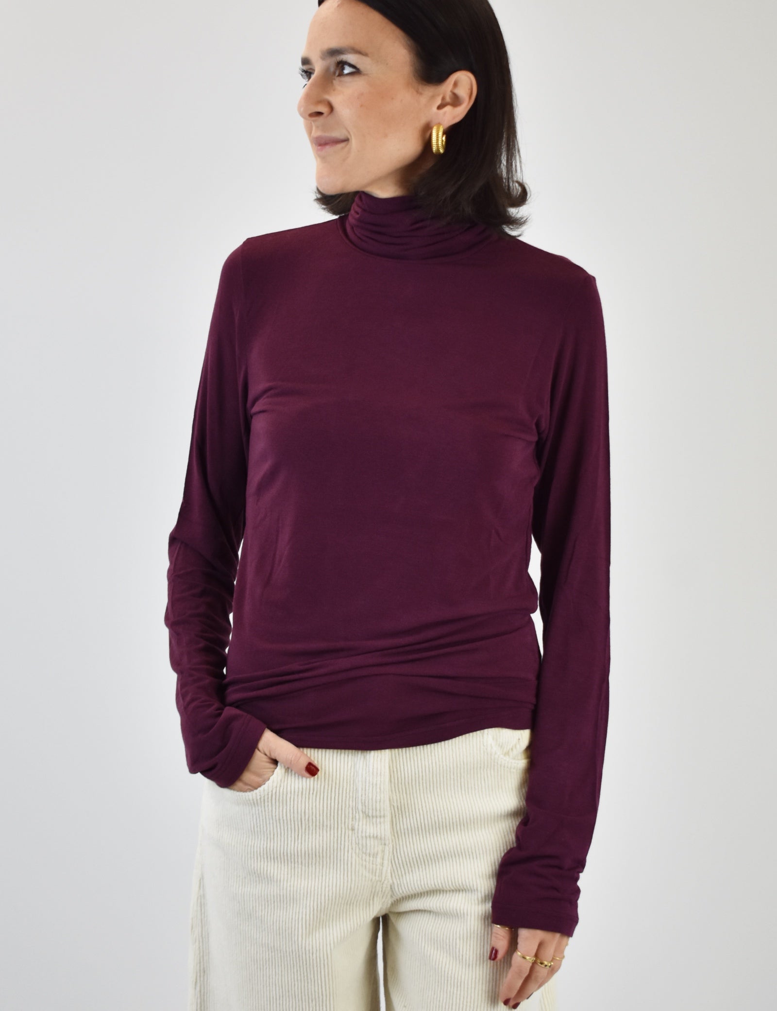 Lupetto misto cachemire