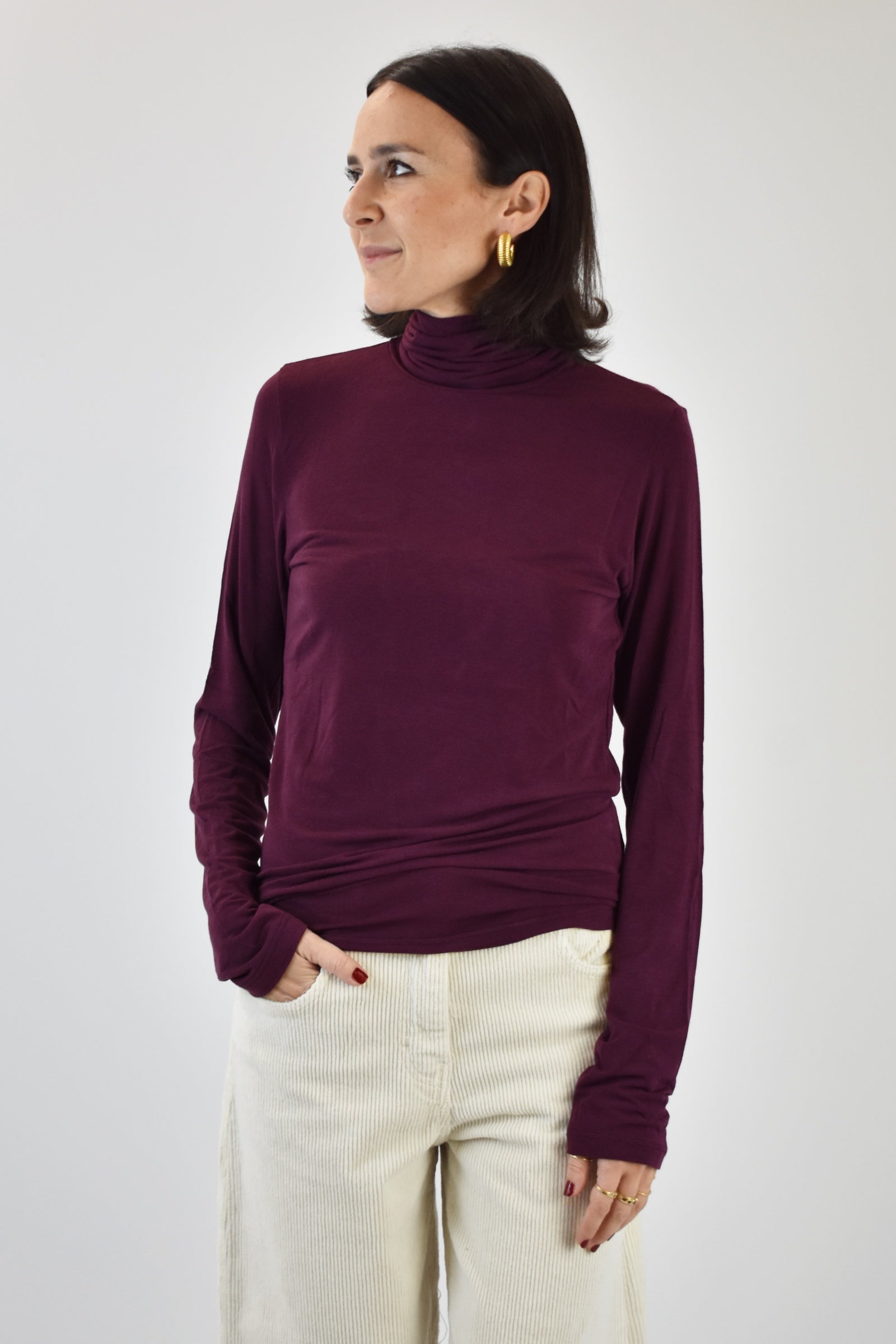 Lupetto misto cachemire