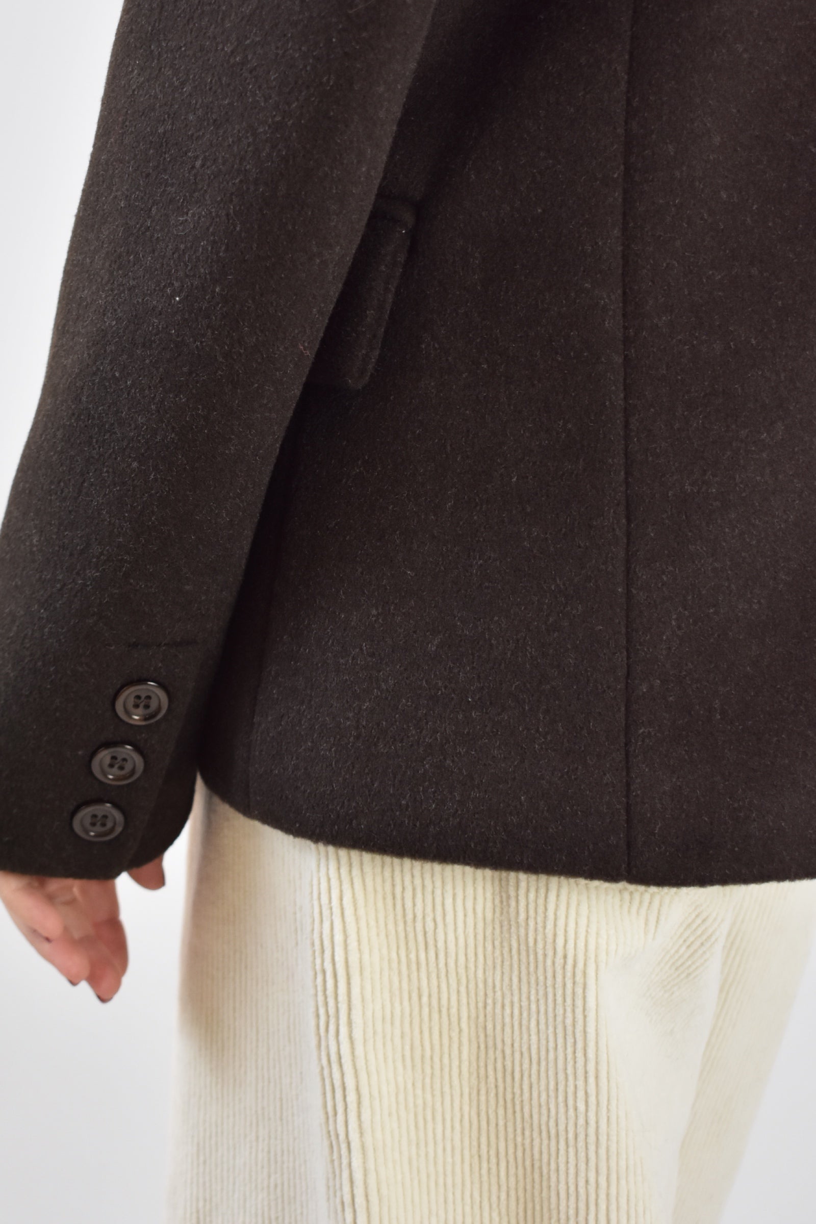 Giacca doppiopetto in panno