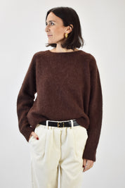 Girocollo alpaca manica raglan