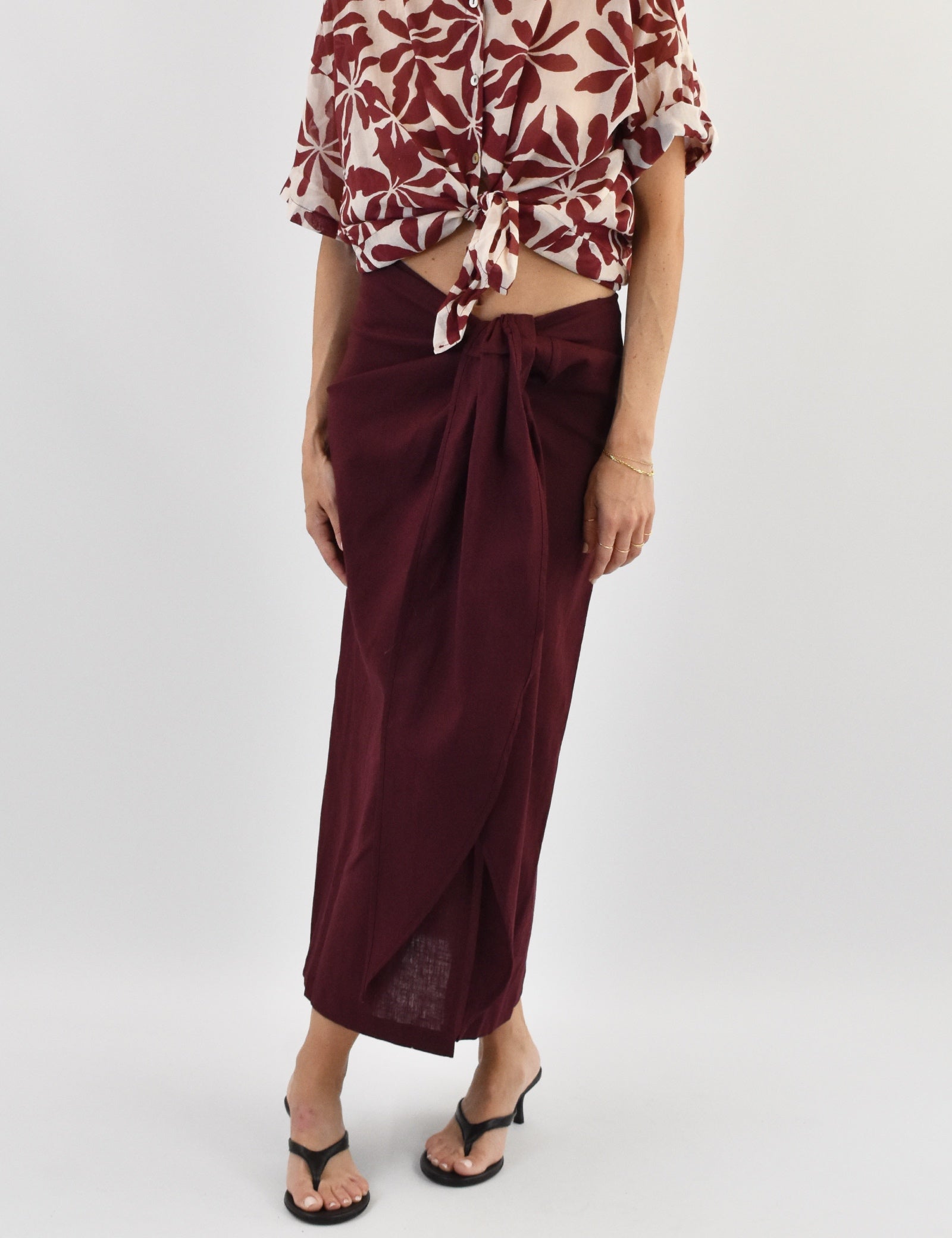 Camicia mezza manica fantasia