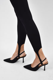 Décolleté slingback a punta