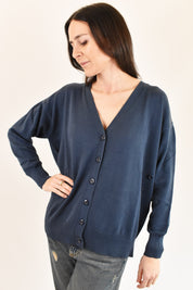 Cardigan doppia abbottonatura