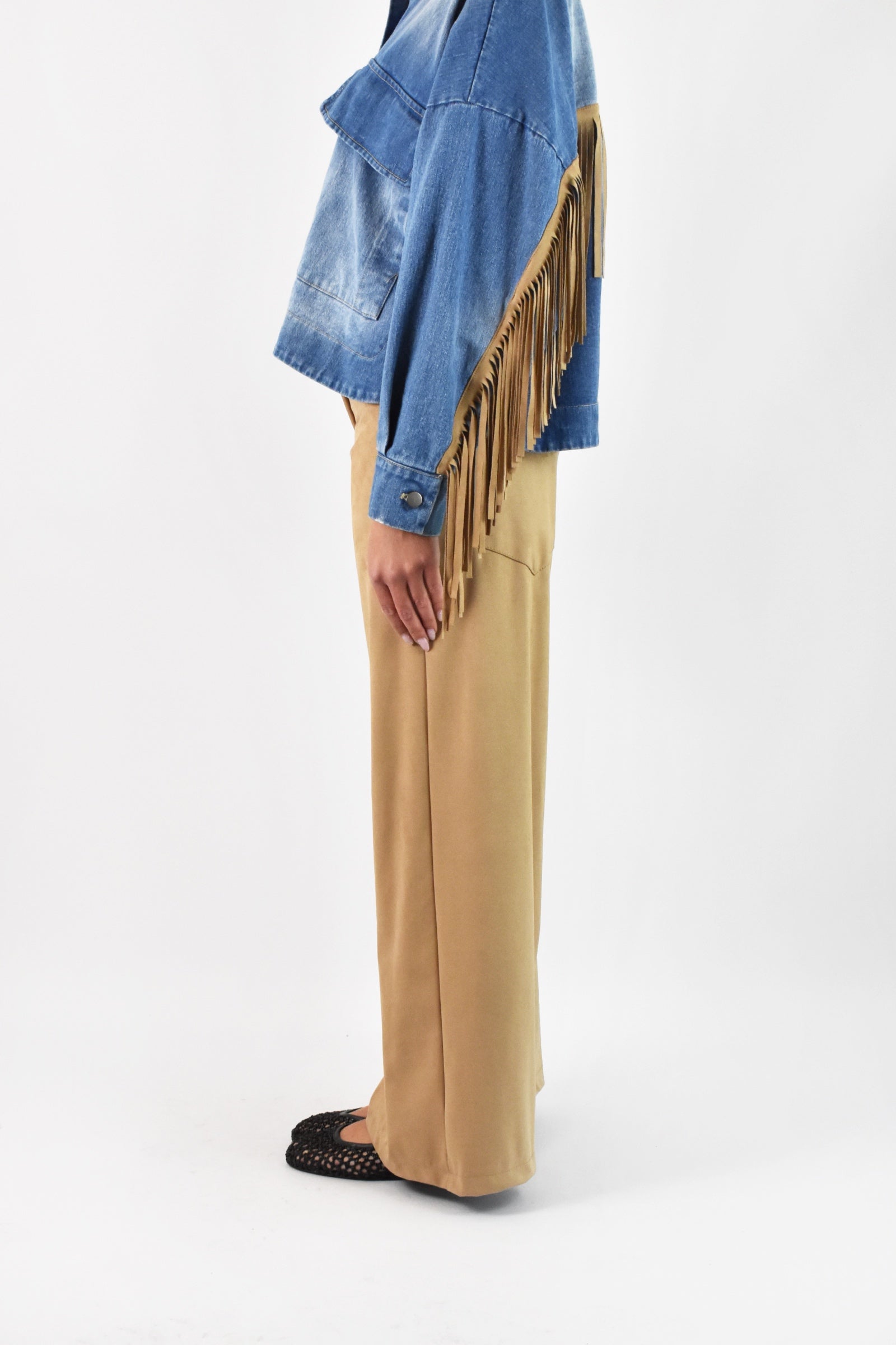Pantalone ecocamoscio