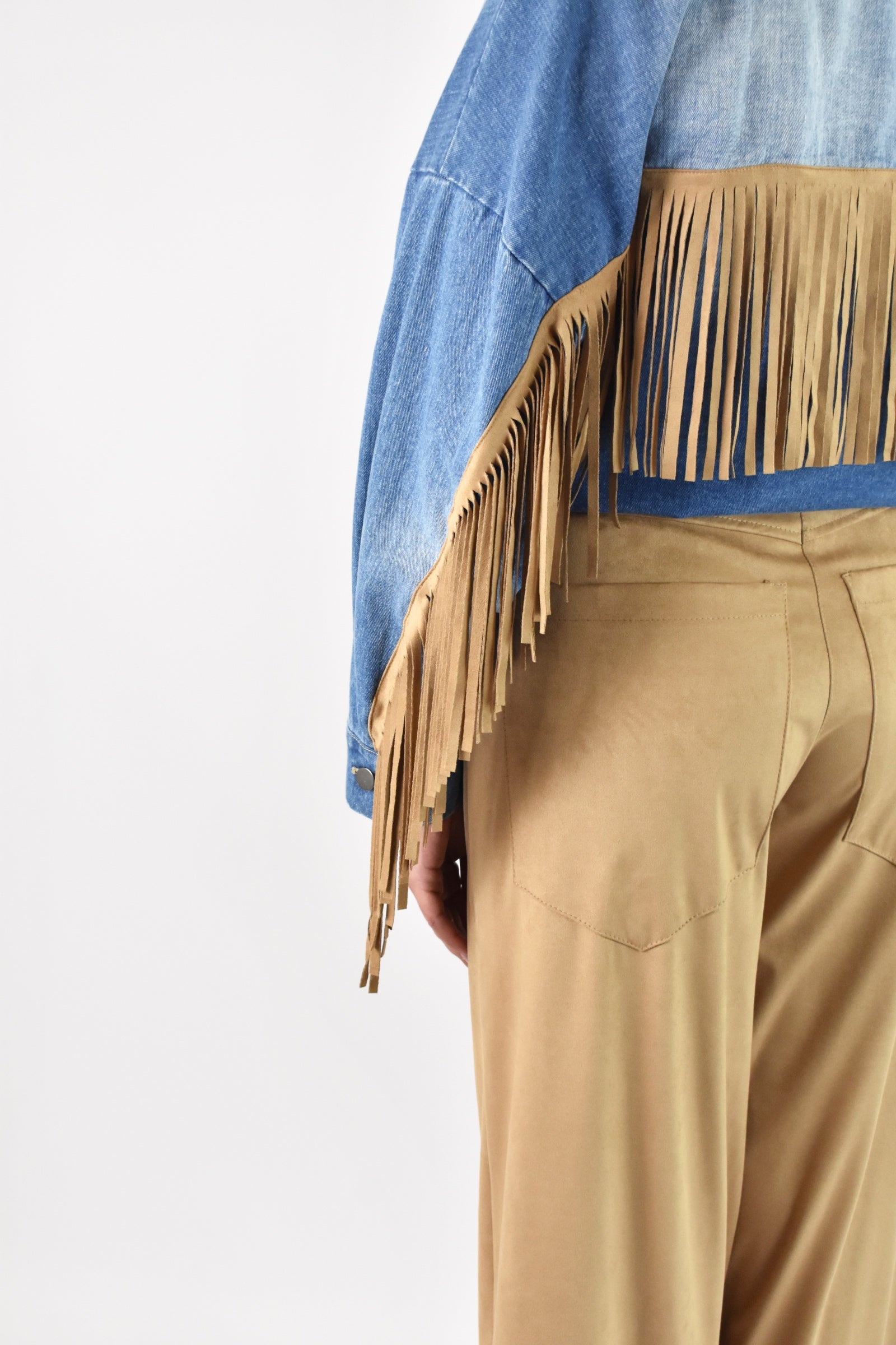 Pantalone ecocamoscio