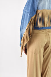 Pantalone ecocamoscio