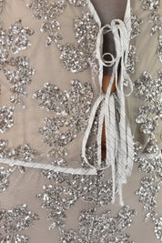 Gilet tulle paillettes