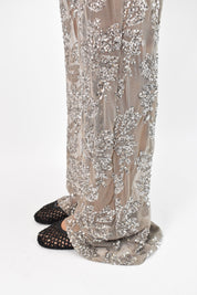 Pantalone tulle paillettes