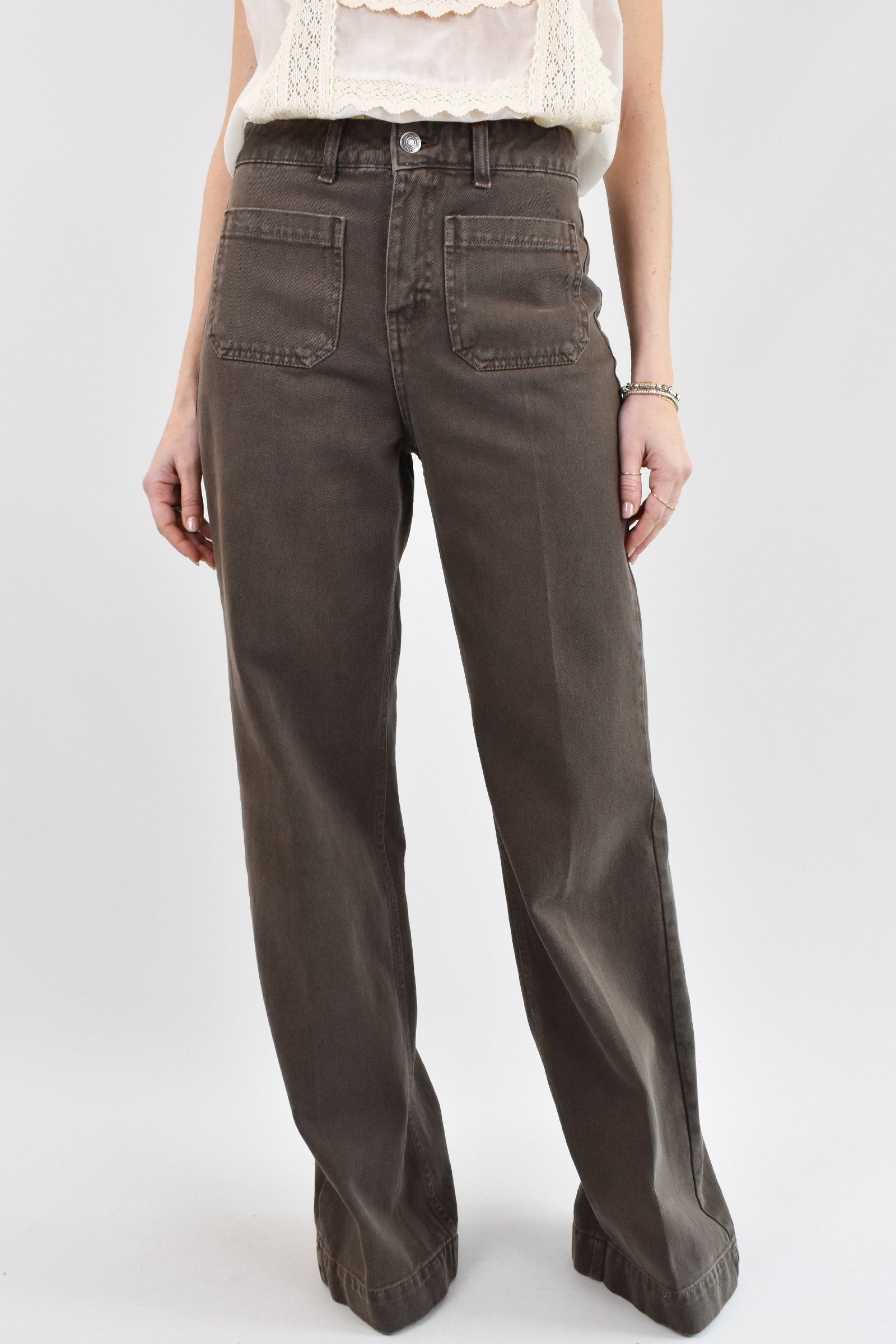 Pantalone tasche frontali