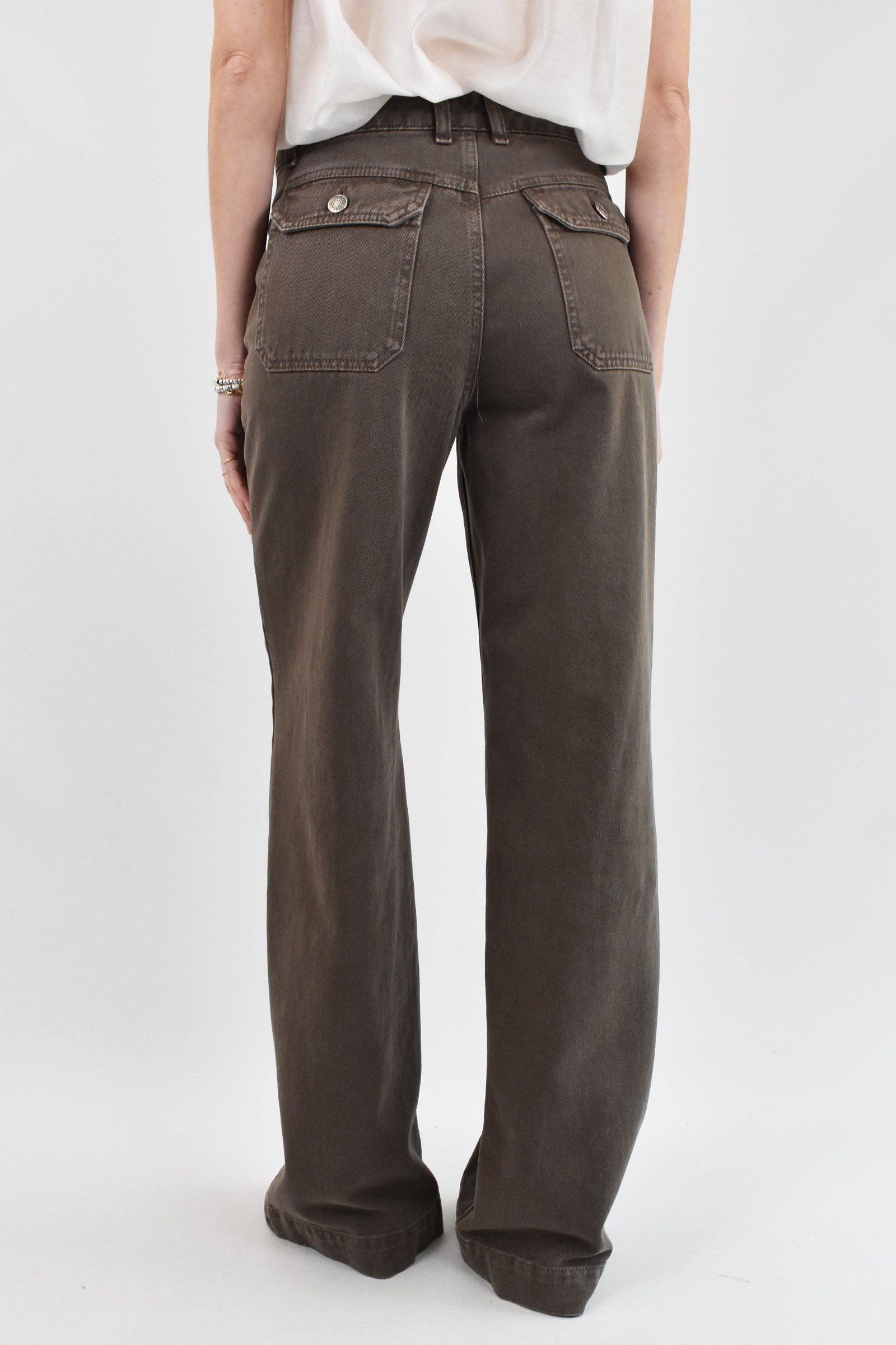 Pantalone tasche frontali