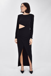 Abito cut out e spacco