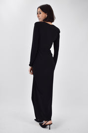 Abito cut out e spacco