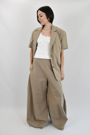 Pantalone balloon cotone