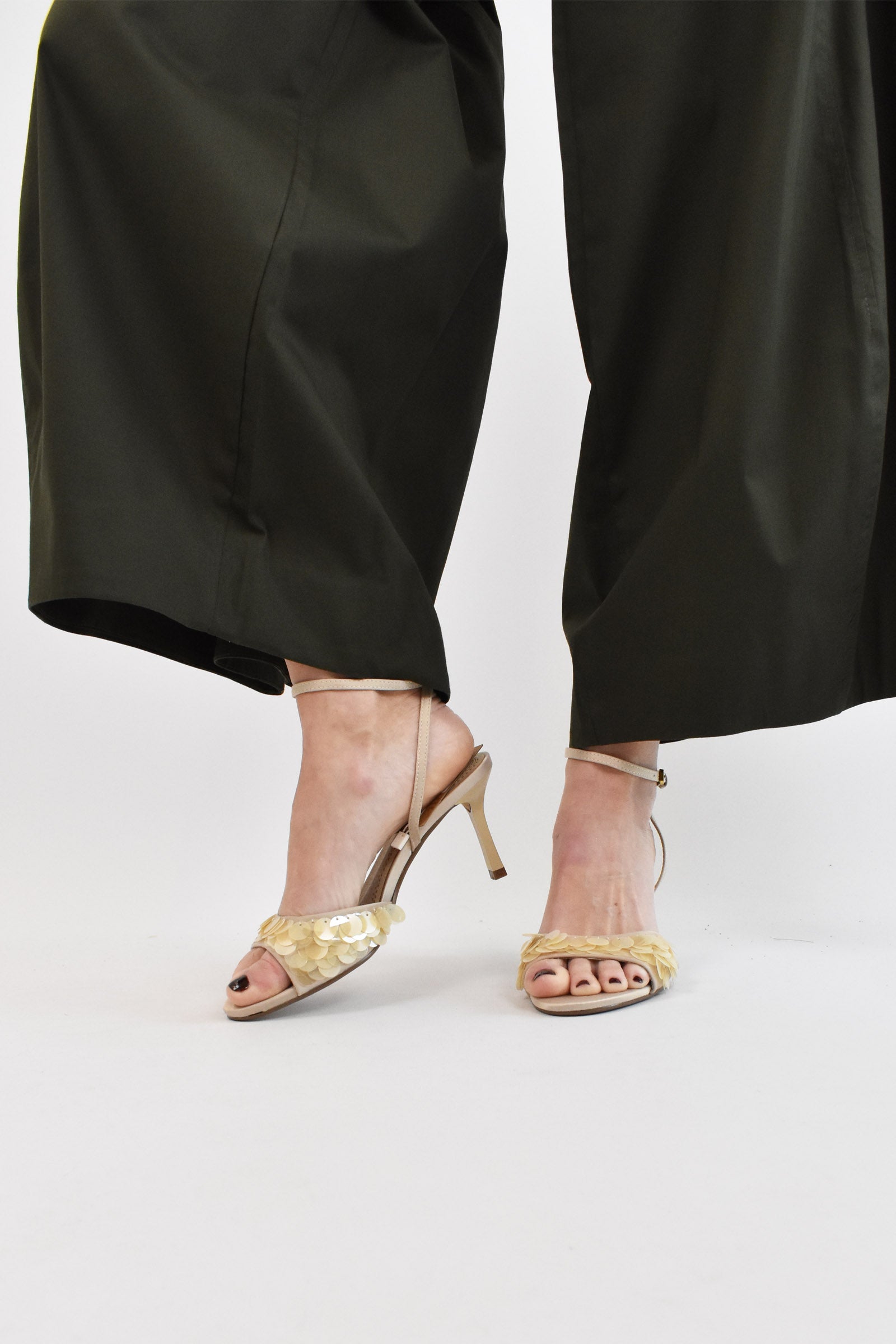 Sandalo con paillettes