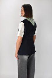 Gilet con cintura e bandana