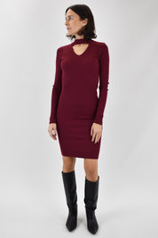 Abito costine cut out