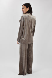 Pantalone velluto elastico