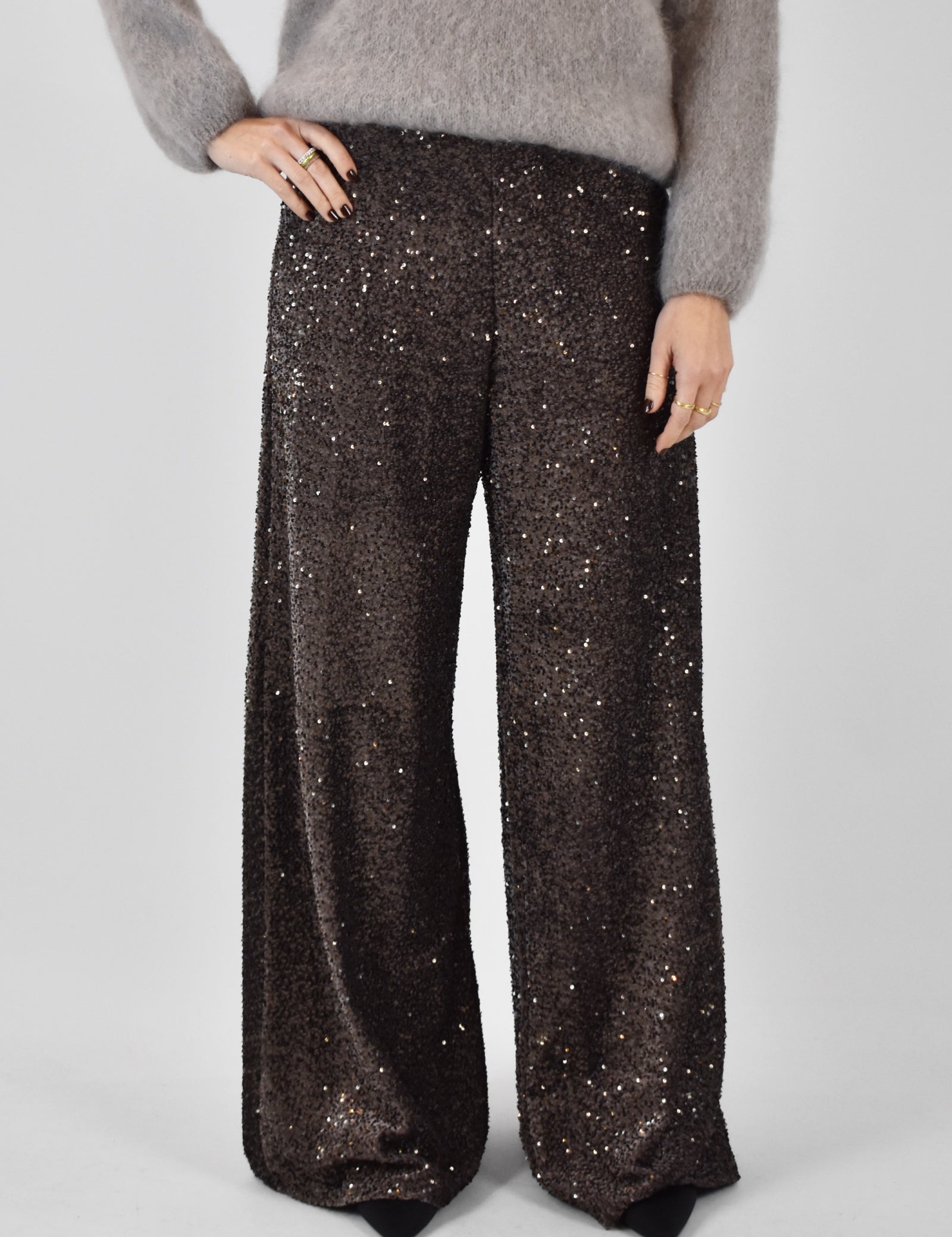 Pantalone paillettes