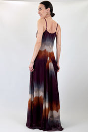 Abito tulle tie-dye