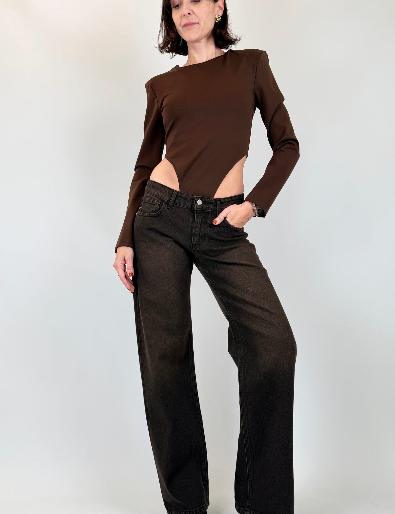 Body sgambato spalline