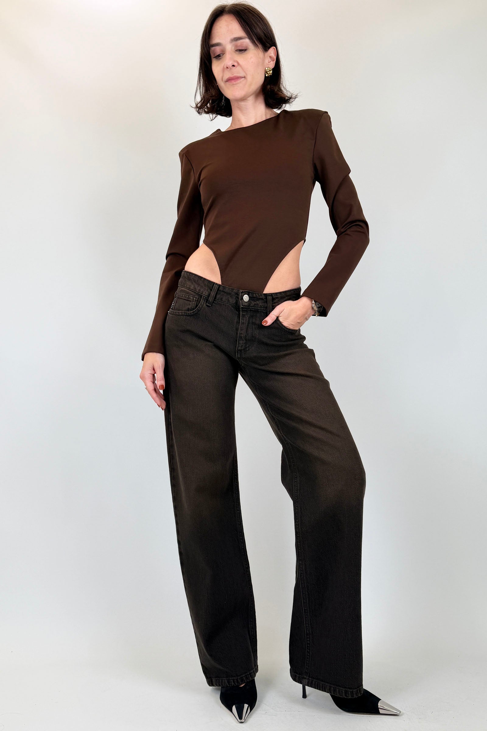 Body sgambato spalline