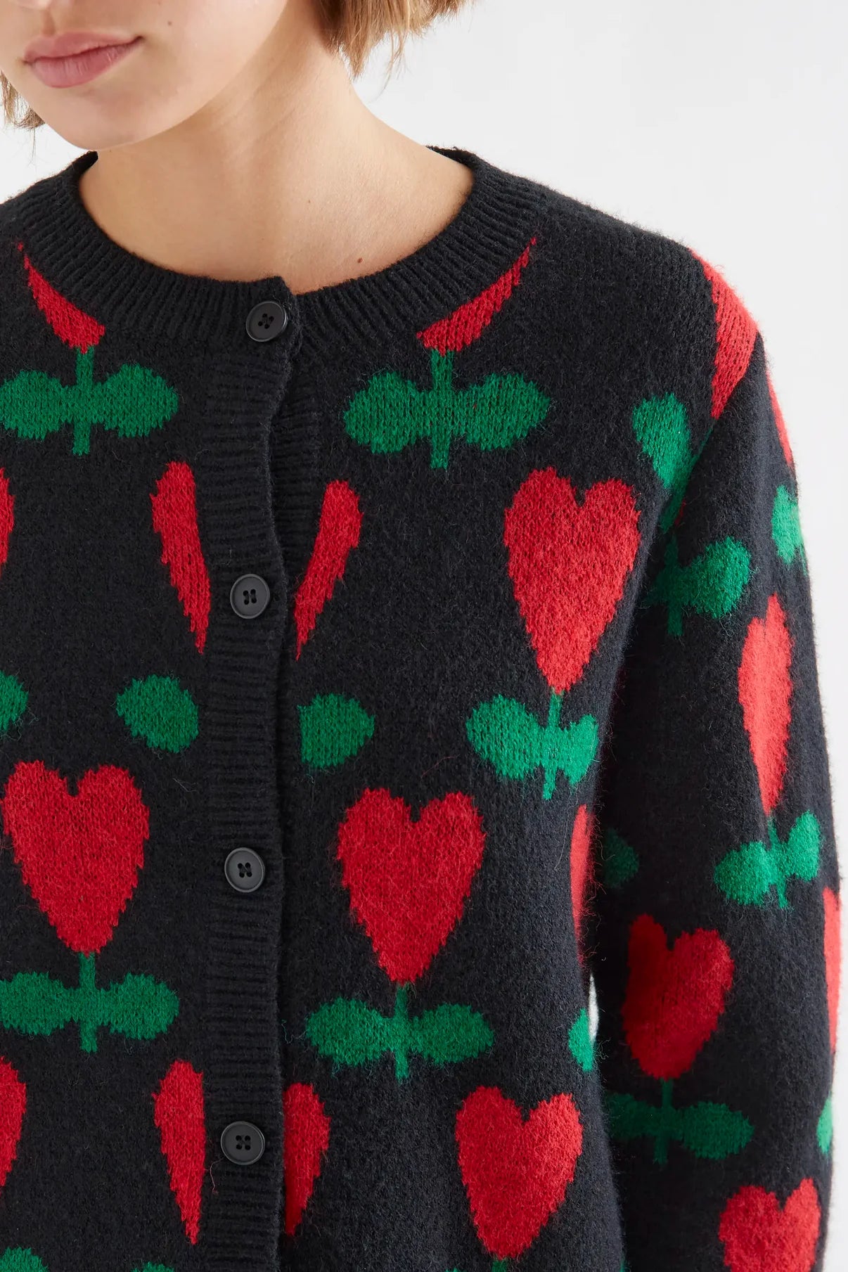 Cardigan CICLAMINI CUORI