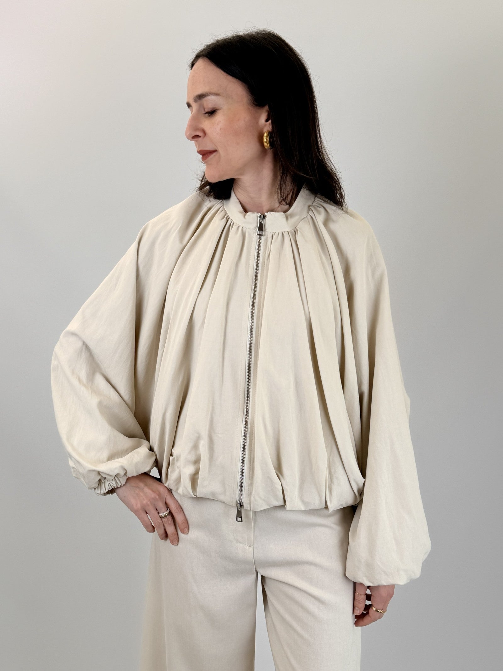 Bomber misto lino