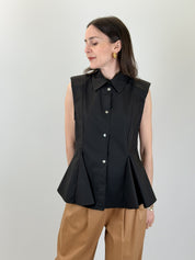 Camicia smanicata godet